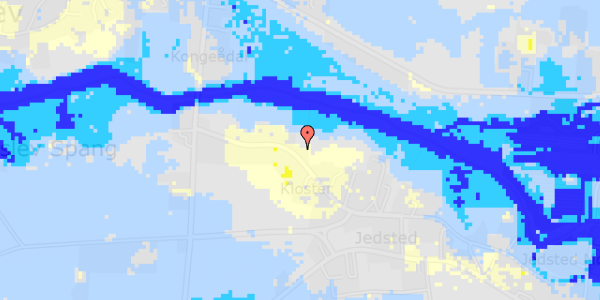 Ekstrem regn på Jedsted Klostervej 17