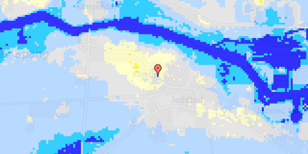 Ekstrem regn på Jedsted Klostervej 18