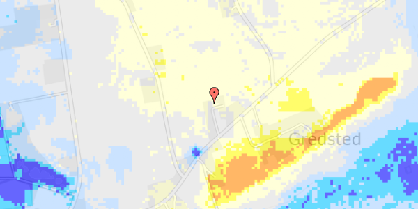 Ekstrem regn på Jernvedvej 21