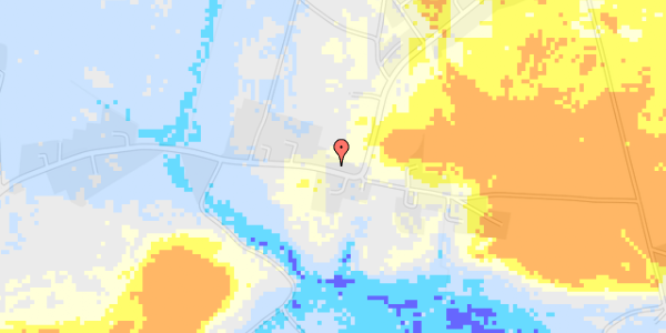 Ekstrem regn på Jernvedvej 251