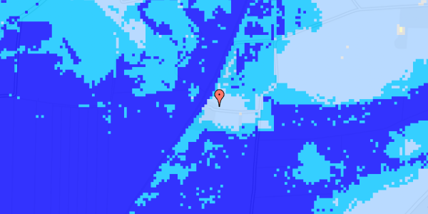 Ekstrem regn på Langbjergvej 30B