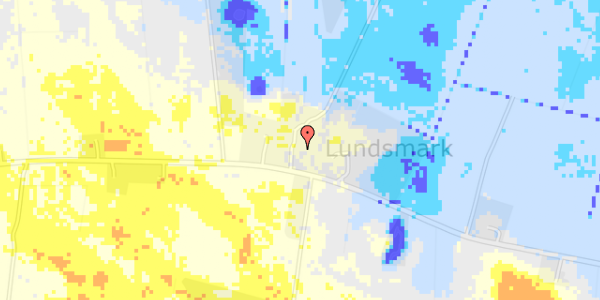 Ekstrem regn på Lundsmarkvej 39