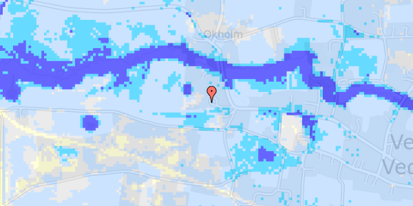 Ekstrem regn på Mandøvej 25