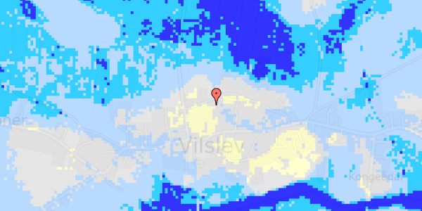 Ekstrem regn på Nørrebyvej 23