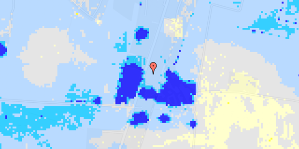 Ekstrem regn på Ribevej 65