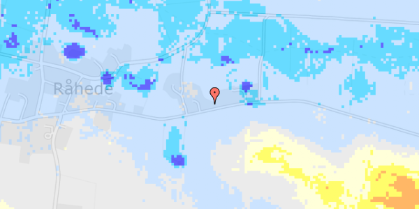 Ekstrem regn på Råhedevej 10