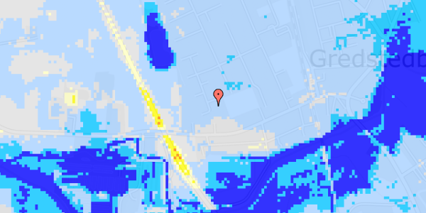 Ekstrem regn på Sennepsmarken 21