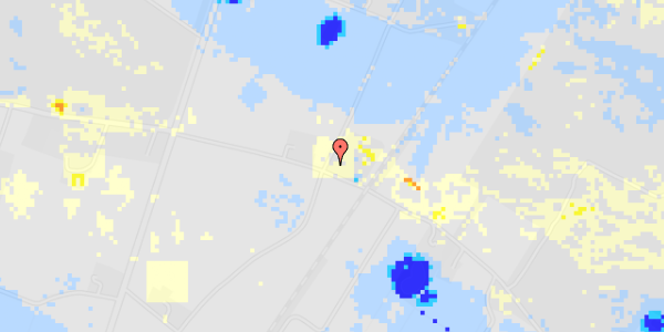 Ekstrem regn på Sdr Farup Hedevej 7