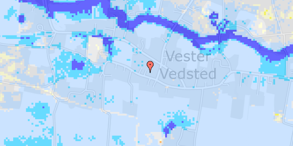 Ekstrem regn på Sdr Kirkevej 4