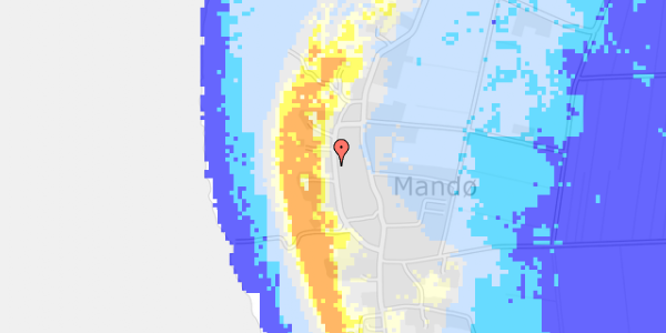 Ekstrem regn på Vestervej 21