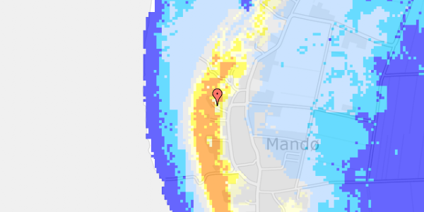 Ekstrem regn på Vestervej 29A