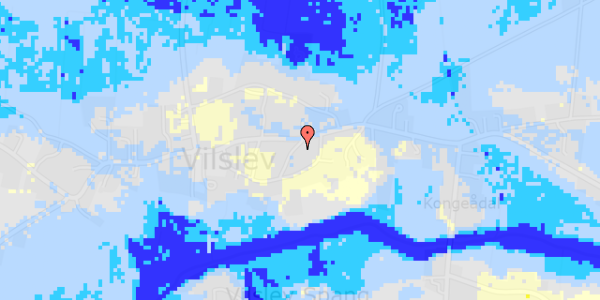 Ekstrem regn på Vilslevvej 47