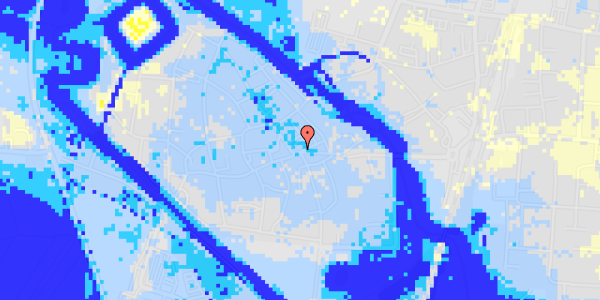 Ekstrem regn på Vægtergade 1A, st. 3