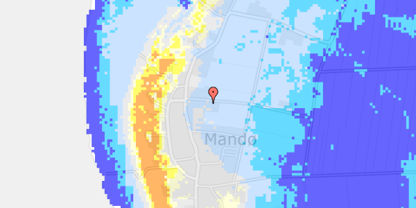 Ekstrem regn på Østre Toftevej 4A