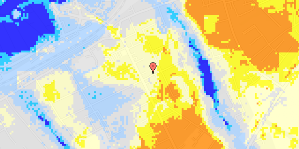 Ekstrem regn på Bellisvej 1