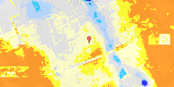 Ekstrem regn på Gyvellunden 66