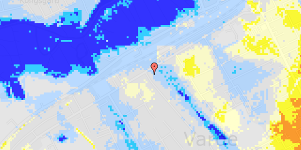 Ekstrem regn på Hjertingvej 71