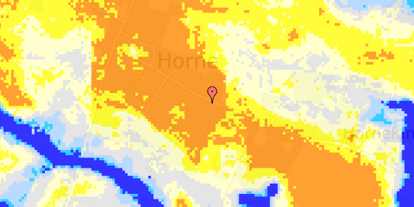 Ekstrem regn på Hornelund 32