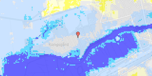 Ekstrem regn på Kongsgaardsvej 10