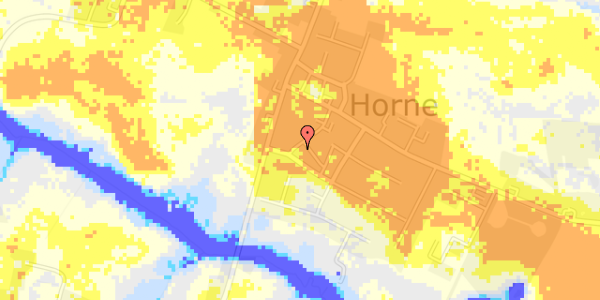 Ekstrem regn på Krosvinget 17