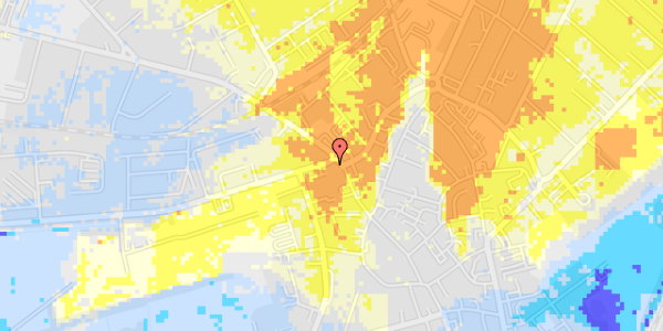 Ekstrem regn på Kærvej 1