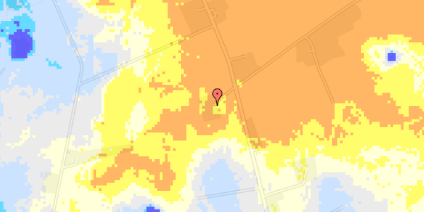 Ekstrem regn på Langhedevej 41