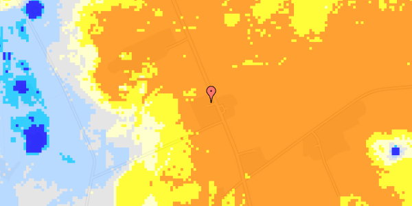 Ekstrem regn på Langhedevej 49