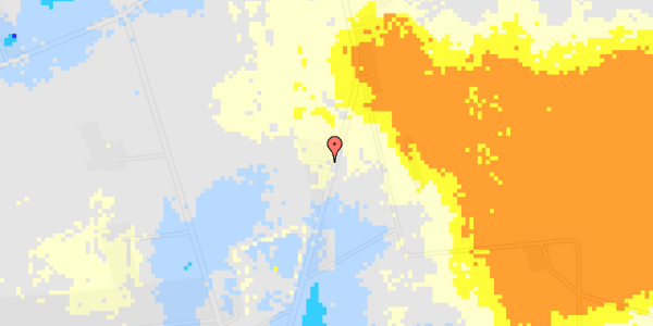 Ekstrem regn på Lerpøtvej 87