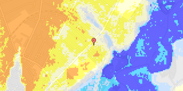 Ekstrem regn på Lundvej 24C, 2. th