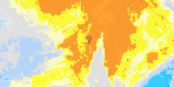 Ekstrem regn på Markedspladsen 8, st. th