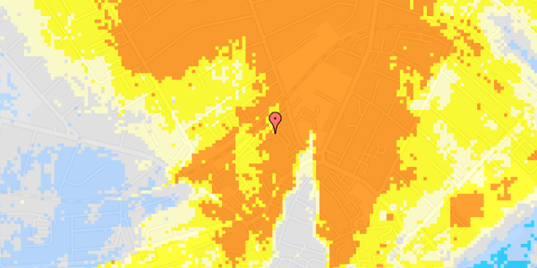 Ekstrem regn på Markedspladsen 12, st. th