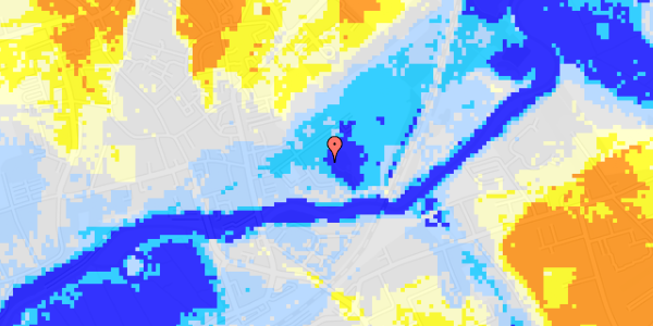 Ekstrem regn på Nordentoftsvej 1A