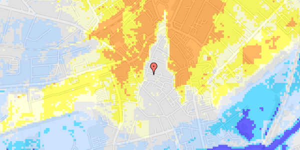 Ekstrem regn på Nørregade 8G