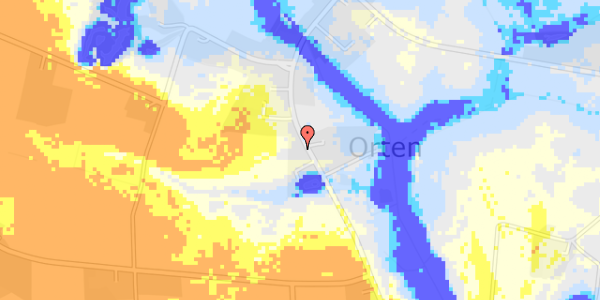 Ekstrem regn på Ortenvej 149