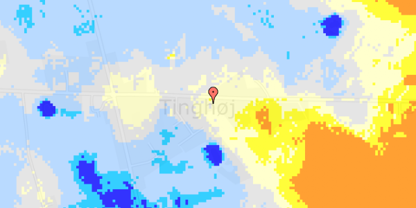 Ekstrem regn på Stilbjergvej 78