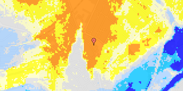 Ekstrem regn på Storegade 62C, 1. 