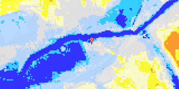 Ekstrem regn på Torvegade 45