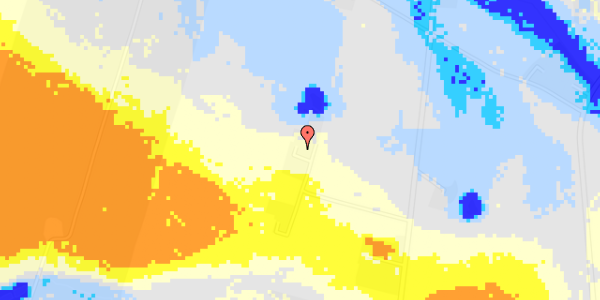 Ekstrem regn på Tulsmarkvej 34