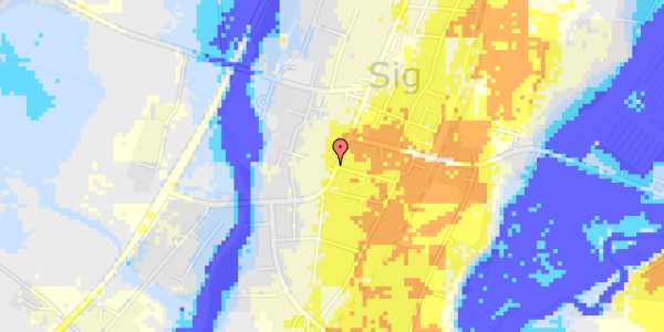 Ekstrem regn på Vardevej 25