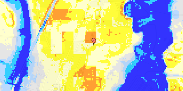 Ekstrem regn på Vardevej 68