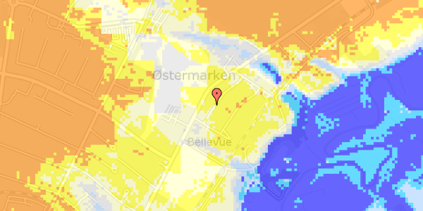 Ekstrem regn på Østerled 5