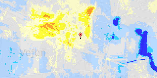 Ekstrem regn på Ahorngade 3, 2. 14