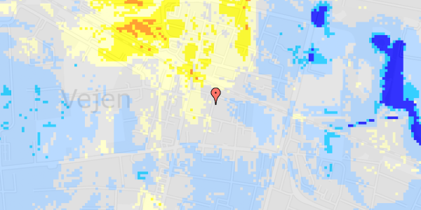 Ekstrem regn på Brøndsvej 4