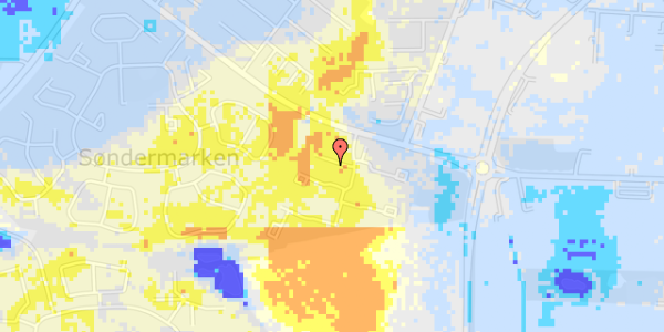 Ekstrem regn på Ellestrup 16