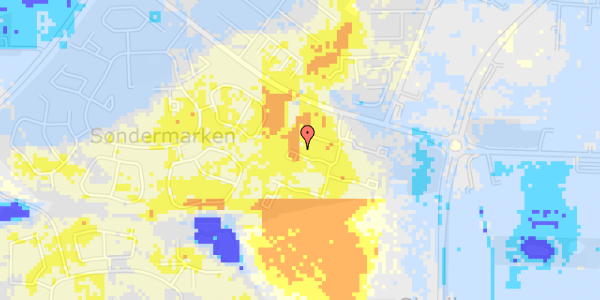 Ekstrem regn på Ellestrup 26