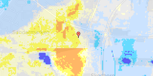 Ekstrem regn på Ellestrup 49