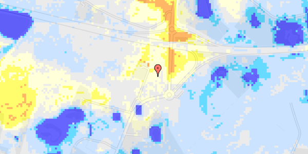 Ekstrem regn på Gestenvej 36