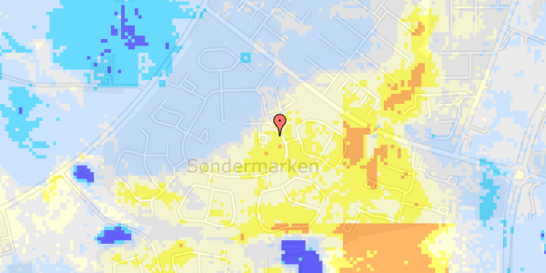 Ekstrem regn på Grønningen 3