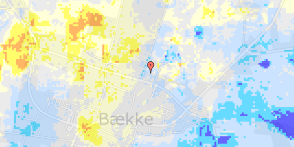 Ekstrem regn på Hamborggårdvej 4