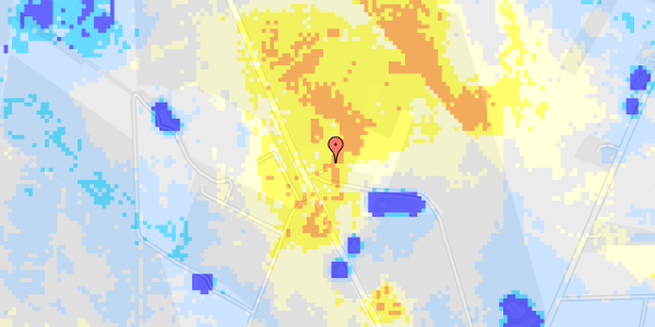 Ekstrem regn på Hejnsvigvej 6